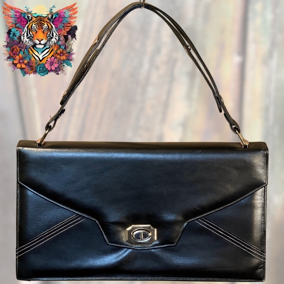 🌟Frenchy of California: *Vintage* Convertible Envelope Shoulder Clutch🌟 - Picture 1 of 12